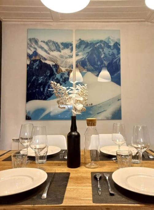 Bel Appartement Familial Et Cosy Saint-Gervais-les-Bains Exterior foto